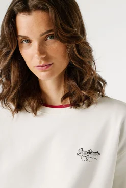Pepe Jeans Sweatshirts-Sweatshirt de manga comprida bege