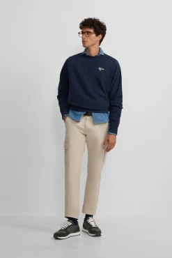 Silbon Sweatshirts-Sweatshirt do departamento de atletismo Azul