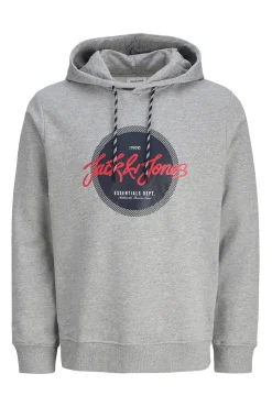 Jack & Jones Sweatshirts-sweatshirt e logo cinzento
