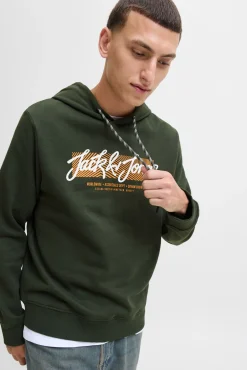 Jack & Jones Sweatshirts-sweatshirt e logo verde