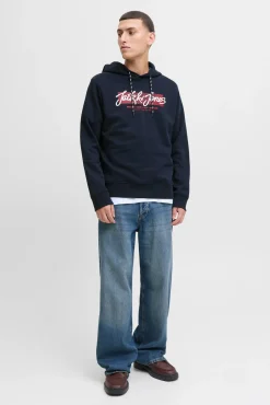 Jack & Jones Sweatshirts-sweatshirt e logo azul