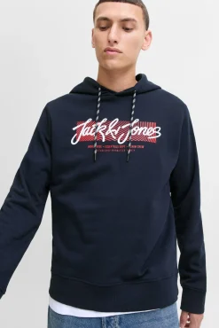 Jack & Jones Sweatshirts-sweatshirt e logo azul
