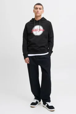 Jack & Jones Sweatshirts-sweatshirt e logo preto