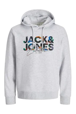 Jack & Jones Sweatshirts-Sweatshirt estampado de corte regular branco