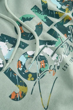 Jack & Jones Sweatshirts-Sweatshirt estampado de corte regular verde