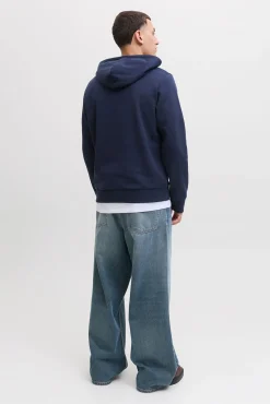 Jack & Jones Sweatshirts-Sweatshirt estampado de corte regular azul