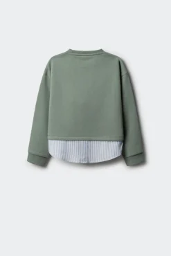 Springfield Kids Sweatshirts|T-Shirts-Sweatshirt Estrela Feminino verde