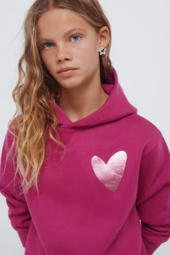 Springfield Kids Sweatshirts|T-Shirts-Sweatshirt feminino GOOD MOOD. rosa