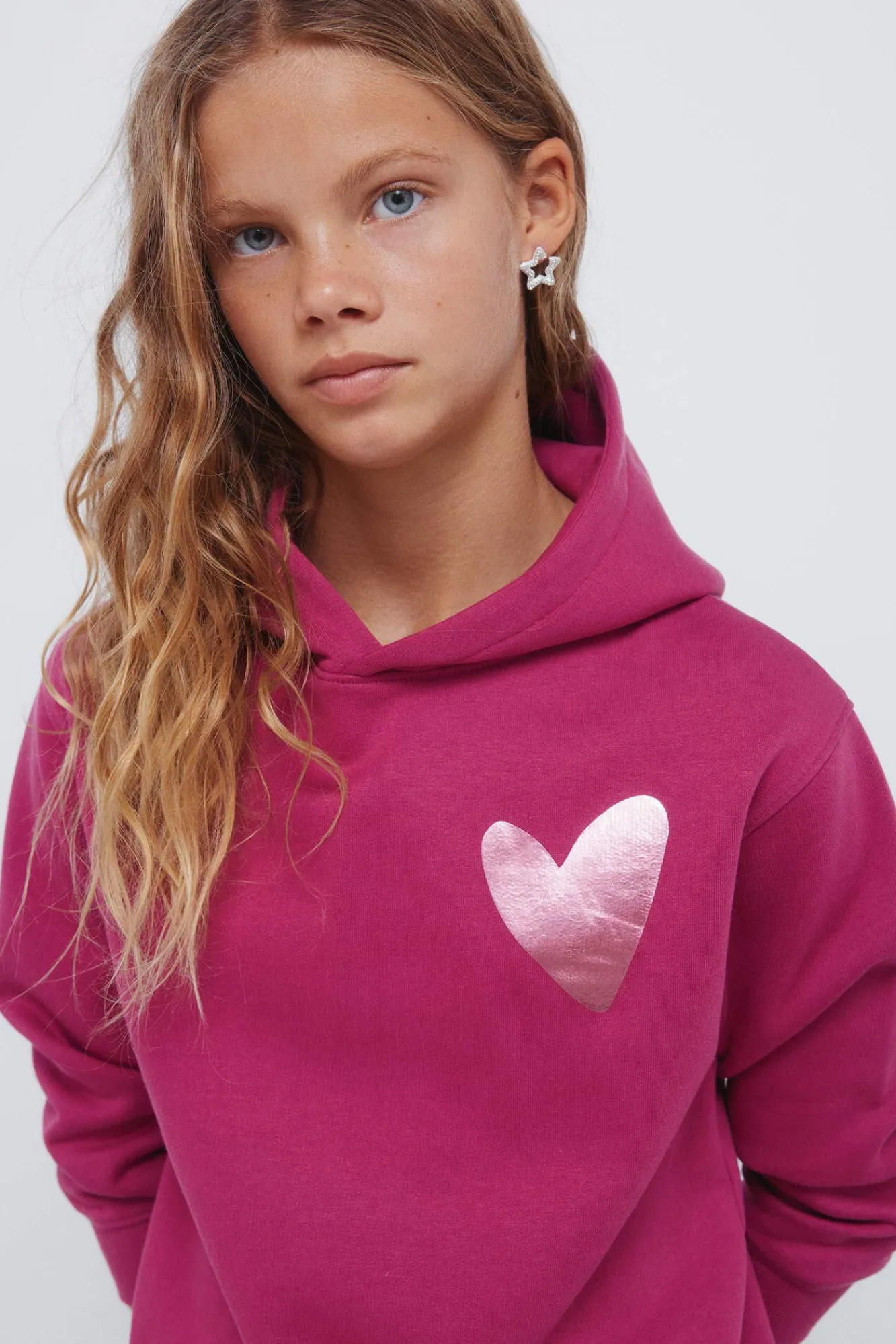 Springfield Kids Sweatshirts|T-Shirts-Sweatshirt feminino GOOD MOOD. rosa