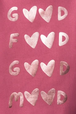 Springfield Kids Sweatshirts|T-Shirts-Sweatshirt feminino GOOD MOOD. rosa