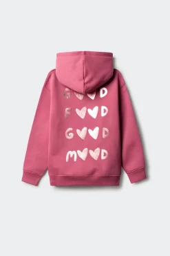 Springfield Kids Sweatshirts|T-Shirts-Sweatshirt feminino GOOD MOOD. rosa