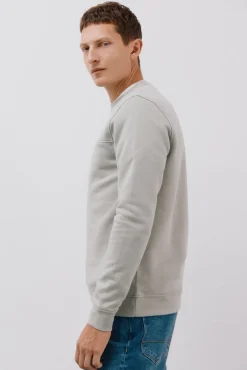 Cortefiel Sweatshirts-Sweatshirt gola caixa Verde