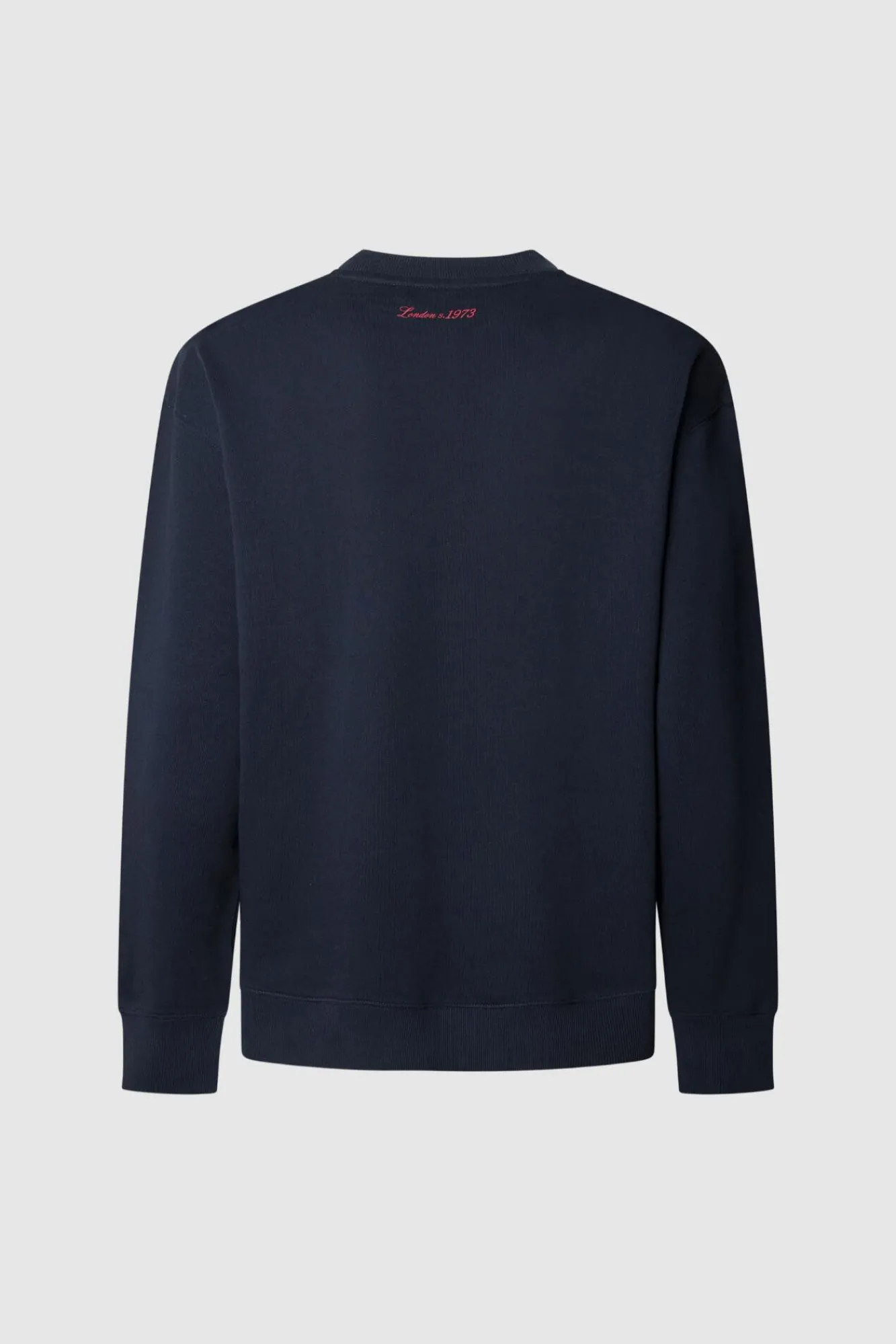 Pepe Jeans Sweatshirts-Sweatshirt Gola Redonda Com Logo azul