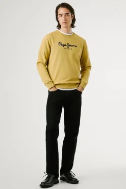 Pepe Jeans Sweatshirts|Camisolas-Sweatshirt Gola Redonda Com Logo estampado