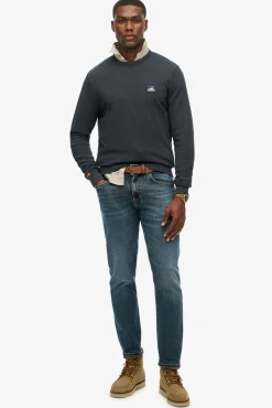 Superdry Sweatshirts-Sweatshirt Great Outdoors Emb RLXD azul