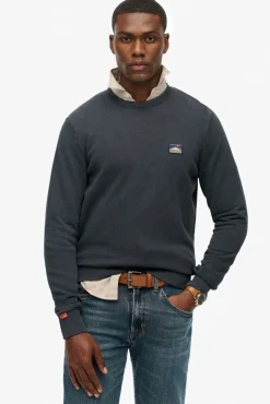 Superdry Sweatshirts-Sweatshirt Great Outdoors Emb RLXD azul