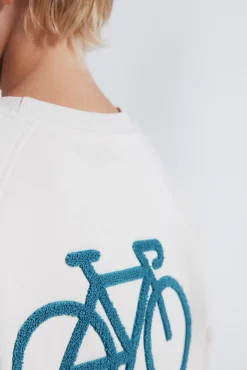 Springfield Kids Sweatshirts|T-Shirts-Sweatshirt infantil capuz para ciclismo estampado