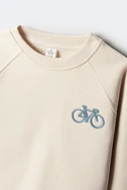 Springfield Kids Sweatshirts|T-Shirts-Sweatshirt infantil capuz para ciclismo estampado
