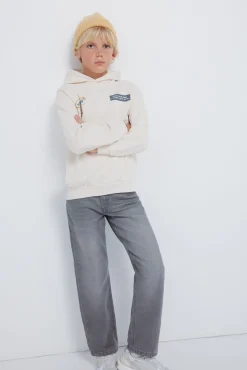 Springfield Kids Sweatshirts|T-Shirts-Sweatshirt infantil com capuz estampado