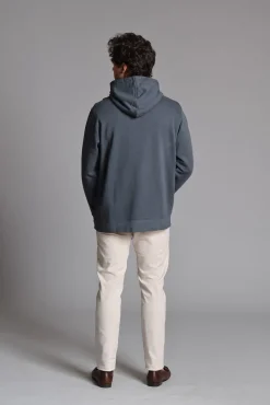 Cloking Sweatshirts-Sweatshirt lavado Azul