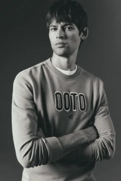 OOTO Sweatshirts-Sweatshirt logo bordado Verde