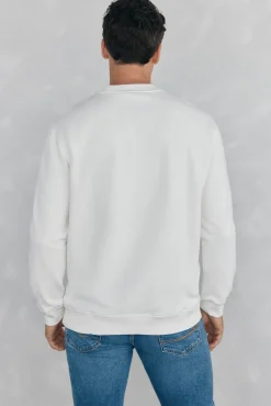 Pedro del Hierro Sweatshirts-Sweatshirt logo relevo Branco