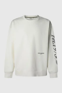 Pepe Jeans Sweatshirts-Sweatshirt Manny Crew bege