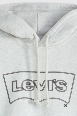 Levi's Sweatshirts-Sweatshirt masculino com gola redonda cinzento