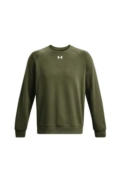 Under Armour Sweatshirts-Sweatshirt masculino de algodão estampado