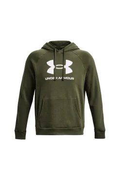 Under Armour Sweatshirts-Sweatshirt masculino de algodão estampado