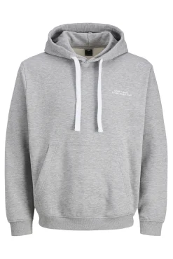 Jack & Jones Sweatshirts-Sweatshirt minimalista cinzento