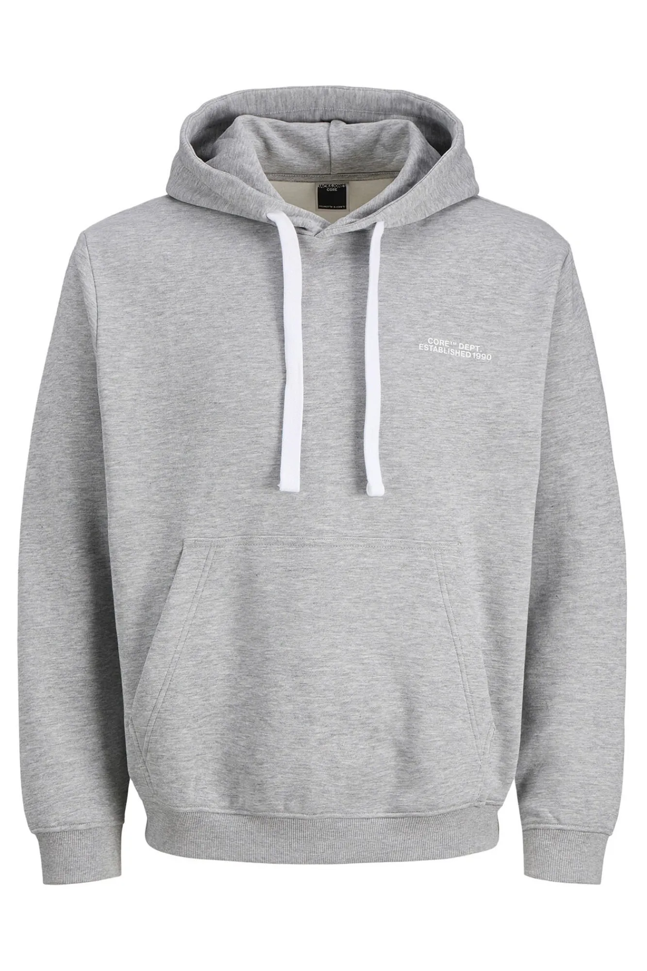 Jack & Jones Sweatshirts-Sweatshirt minimalista cinzento