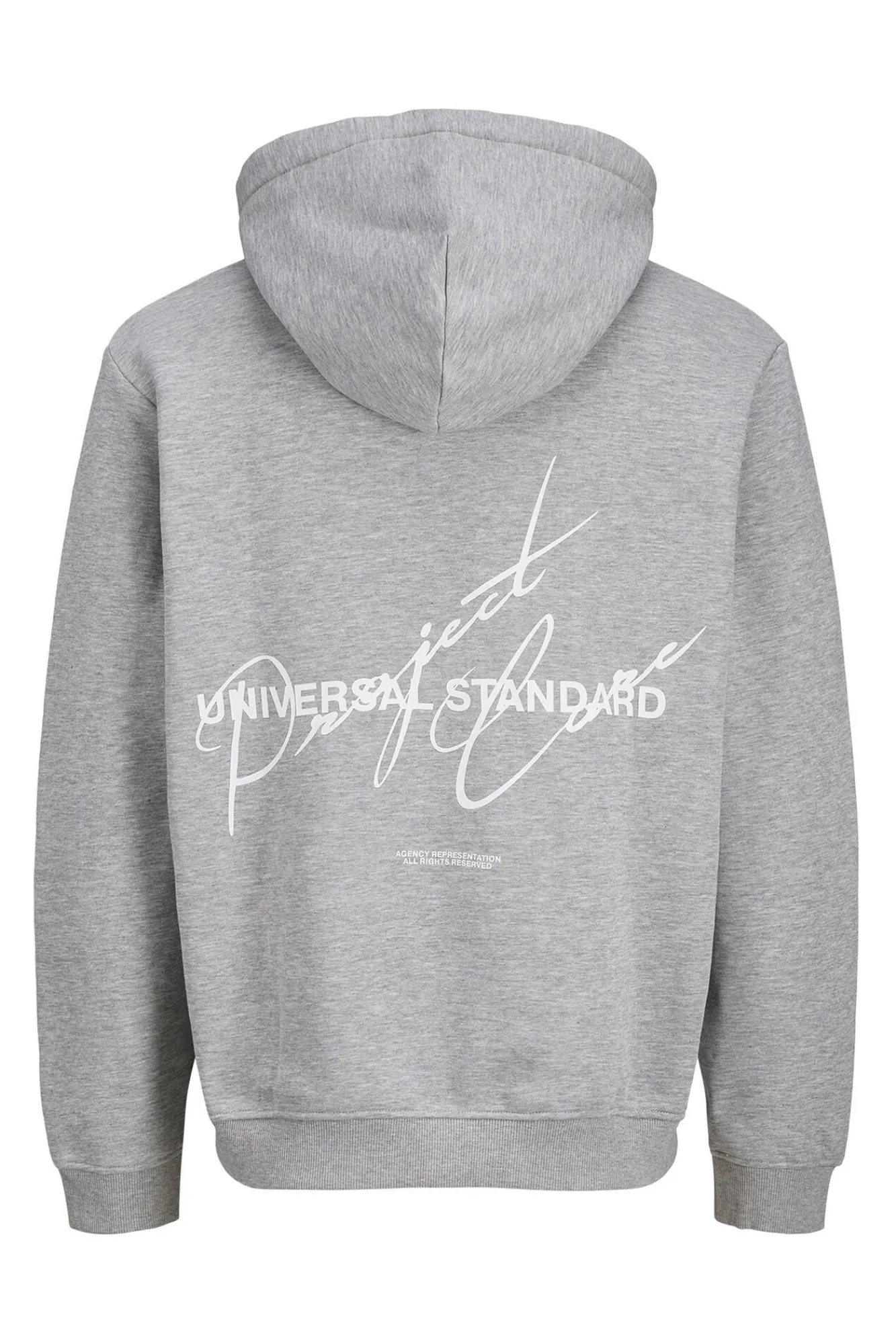 Jack & Jones Sweatshirts-Sweatshirt minimalista cinzento