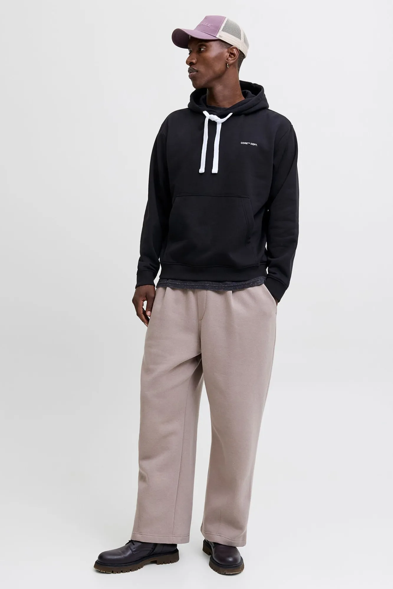 Jack & Jones Sweatshirts-Sweatshirt minimalista preto