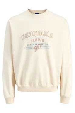 Jack & Jones Sweatshirts-Sweatshirt original do estúdio branco