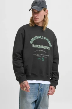 Jack & Jones Sweatshirts-Sweatshirt original do estúdio preto