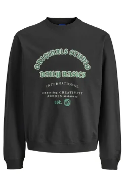 Jack & Jones Sweatshirts-Sweatshirt original do estúdio preto