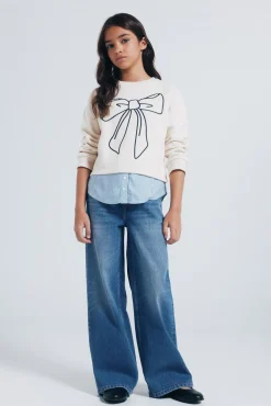 Springfield Kids T-Shirts|Sweatshirts-Sweatshirt para Menina estampado