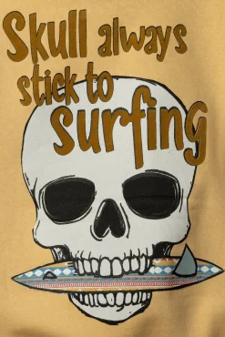 Springfield Kids Sweatshirts|T-Shirts-Sweatshirt para meninos amarelo