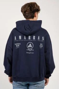 Amarras Sweatshirts-Sweatshirt Seaport Azul