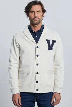 Valecuatro Sweatshirts-Sweatshirt smoking off-white Ecru