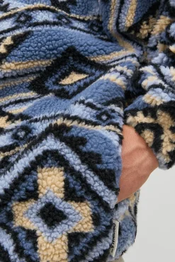 Jack & Jones Sweatshirts-Sweatshirt Teddy azul