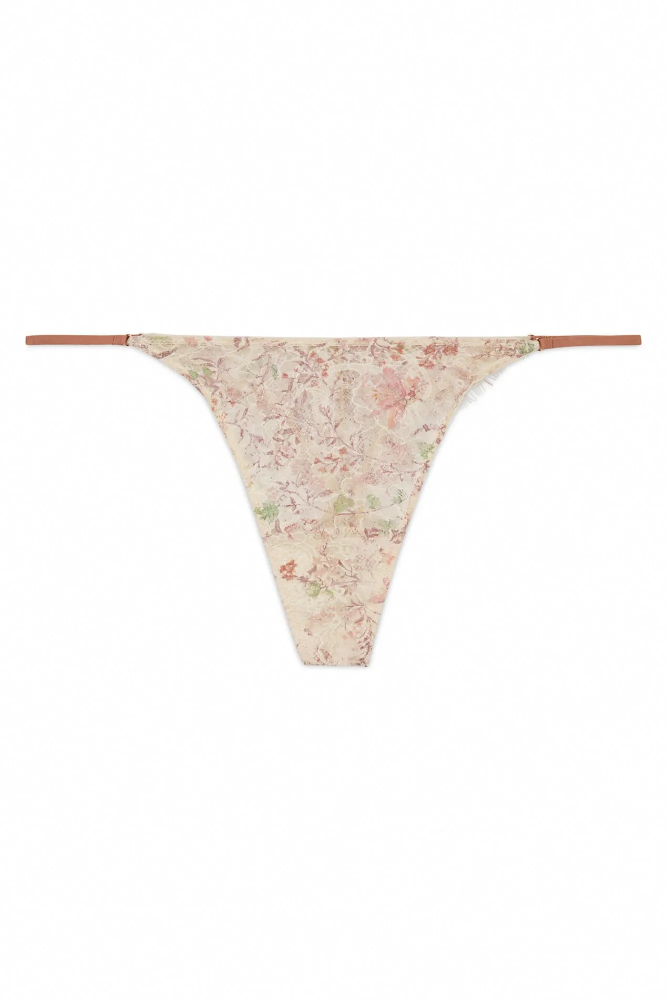 Women'secret Roupa Interior-Tanga de renda multicolorida estampado