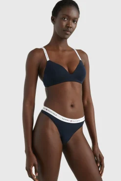 Tommy Jeans Roupa Interior-Tanga de renda Intrinsic azul