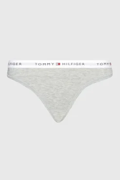 Tommy Jeans Roupa Interior-Tanga de renda Intrinsic cinzento