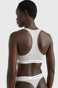 Tommy Jeans Roupa Interior-Tanga de renda Intrinsic cinzento