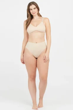 Spanx Roupa Interior-Tanga moldeador invisible nude cru