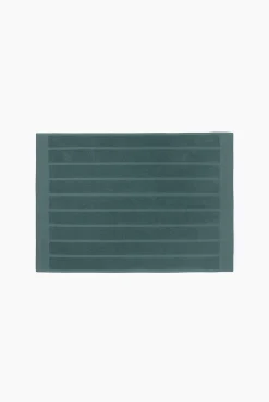 Textura Tapetes Para Casa De Banho-Tapete banho friso algodão egípcio 50 x 70 cm. verde
