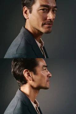 OOTO Blazers|Blazers-Terno americano de algodão coordenado Azul