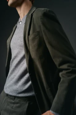 OOTO Blazers|Blazers-Terno americano de algodão coordenado Verde